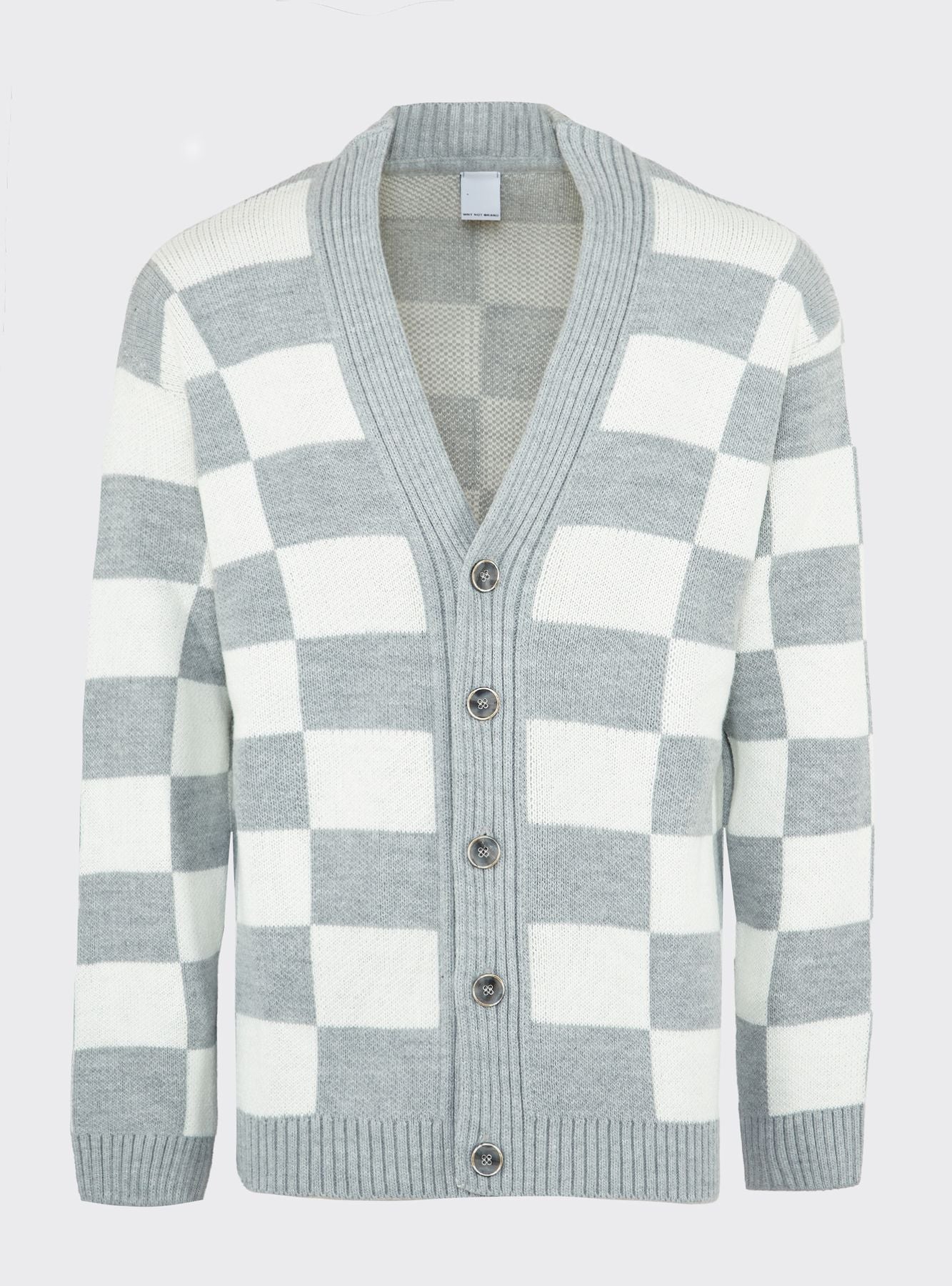 Cardigan Chess - Maglieria - Why Not Brand. - Beige