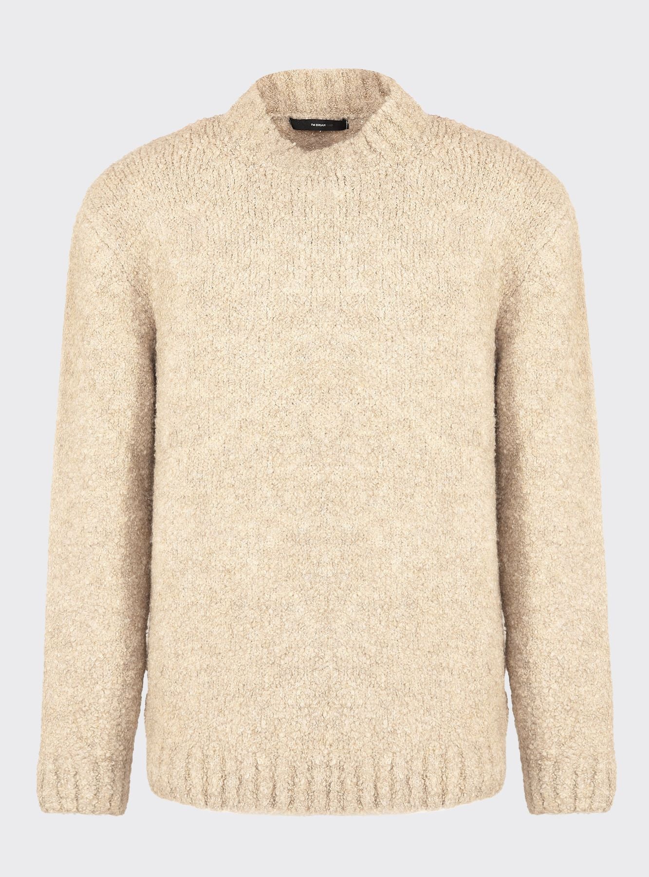 Pullover Bouclé - Maglieria - I'm Brian - Beige